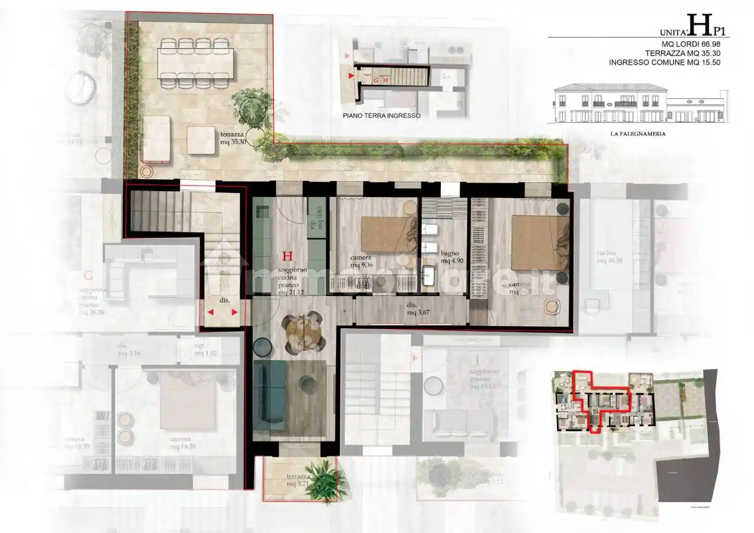 Appartamento in vendita a Cascina