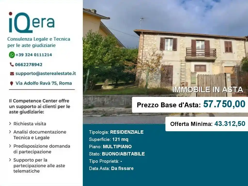 Appartamento in vendita a Greccio