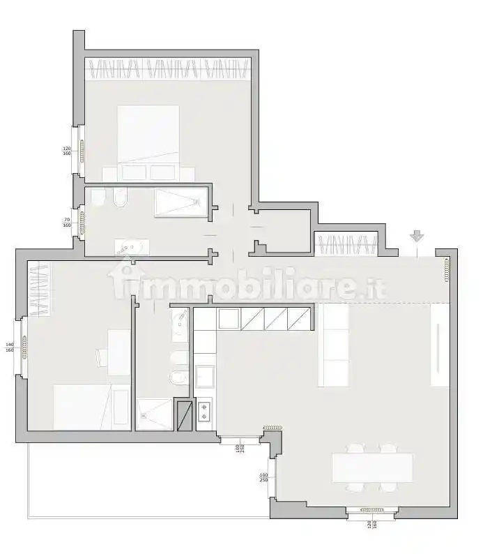 Appartamento in vendita a Piacenza