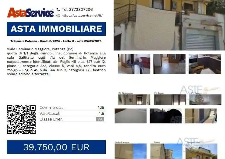 Palazzo - Stabile in vendita a Potenza