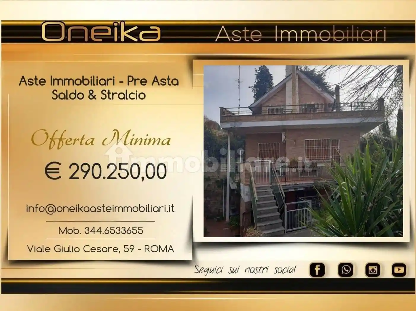 Villa in vendita a Albano Laziale