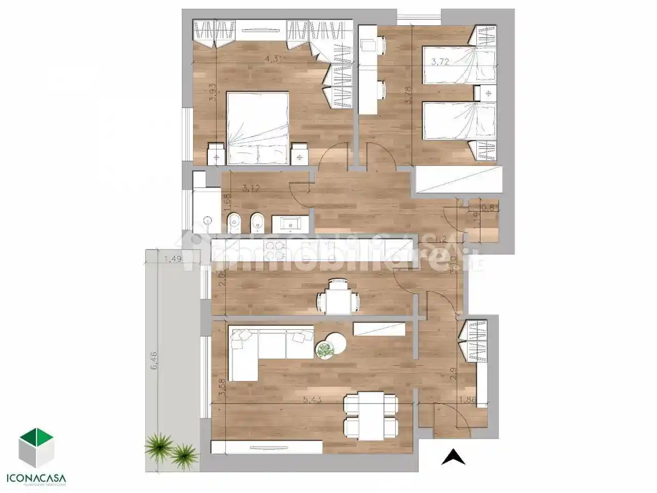 Appartamento in vendita a Ciampino