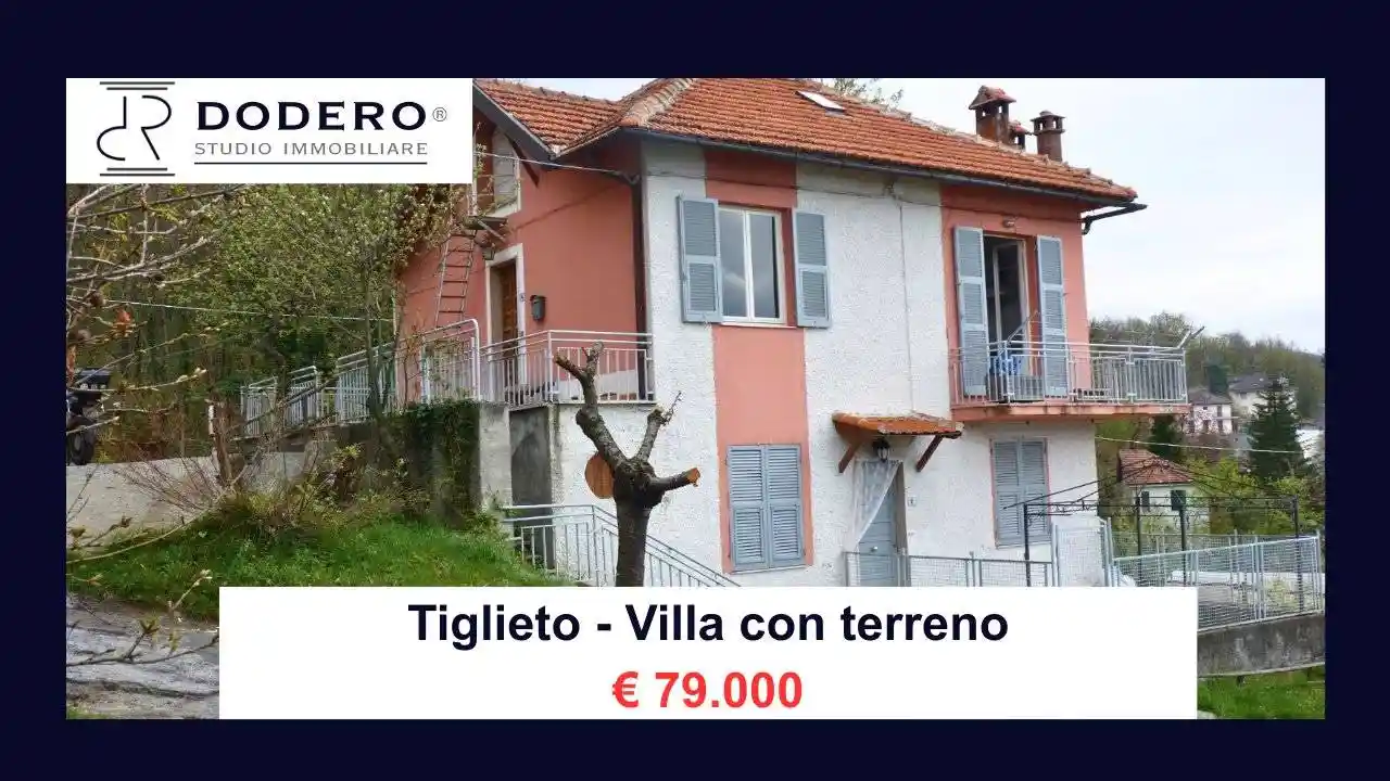 Villa in vendita a Tiglieto
