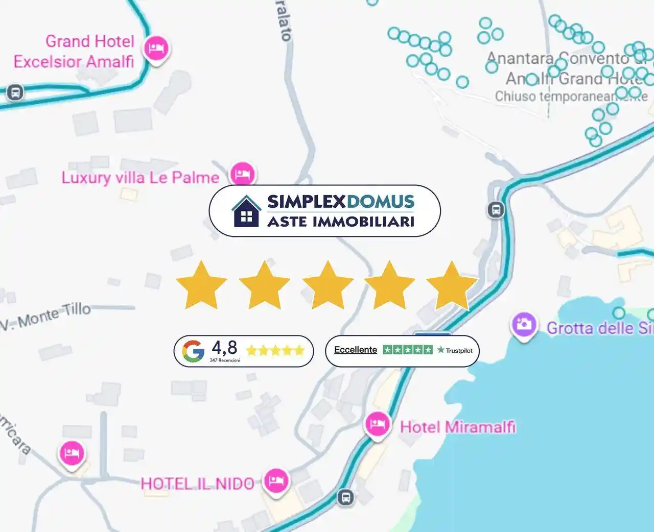 Appartamento in vendita a Amalfi