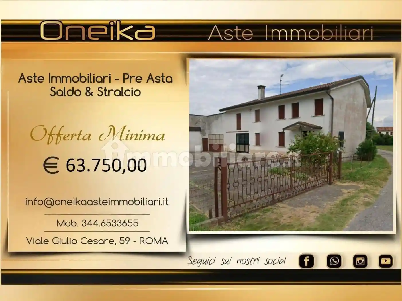 Appartamento in vendita a Urbana