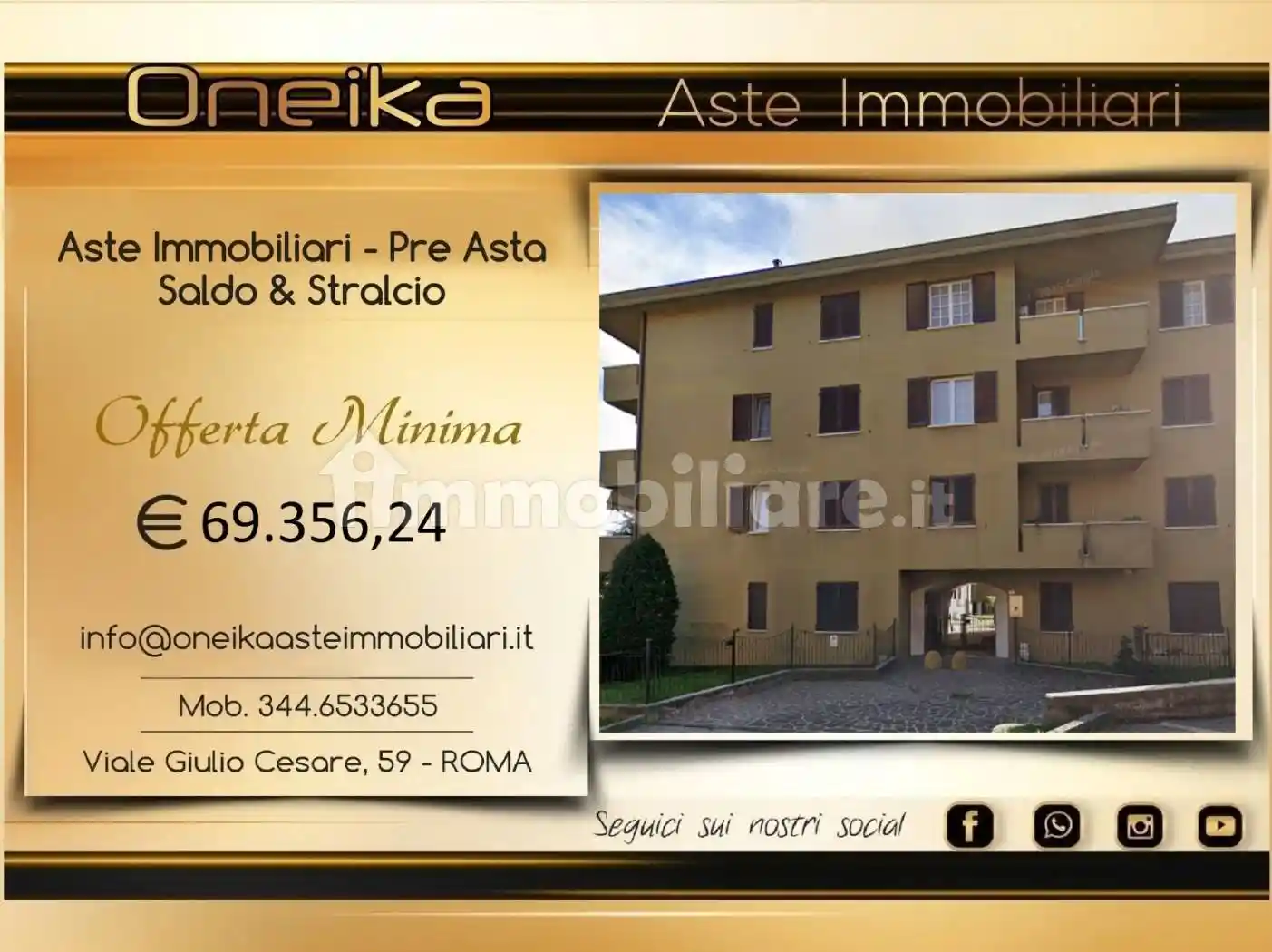 Appartamento in vendita a Bulciago