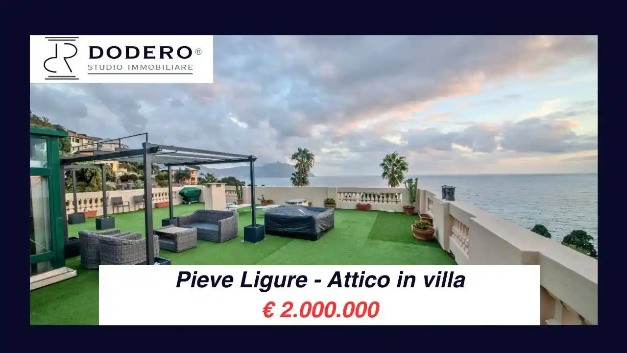 Attico - Mansarda in vendita a Pieve Ligure