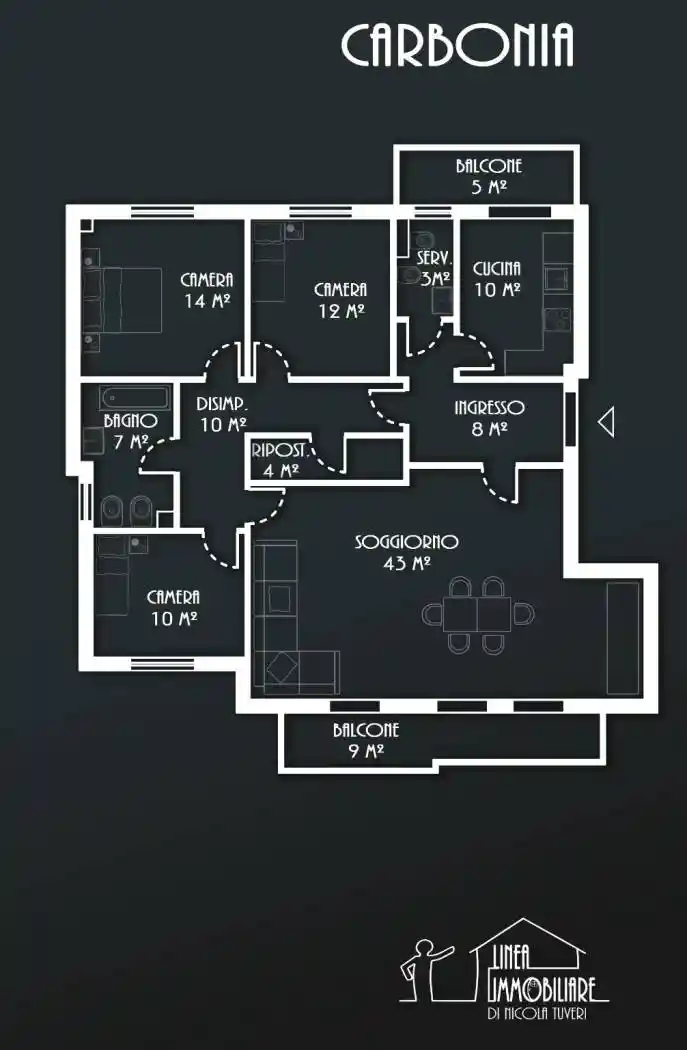 Appartamento in vendita a Carbonia