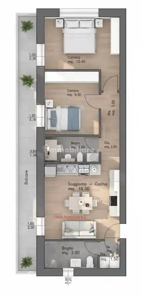 Appartamento in vendita a Rimini