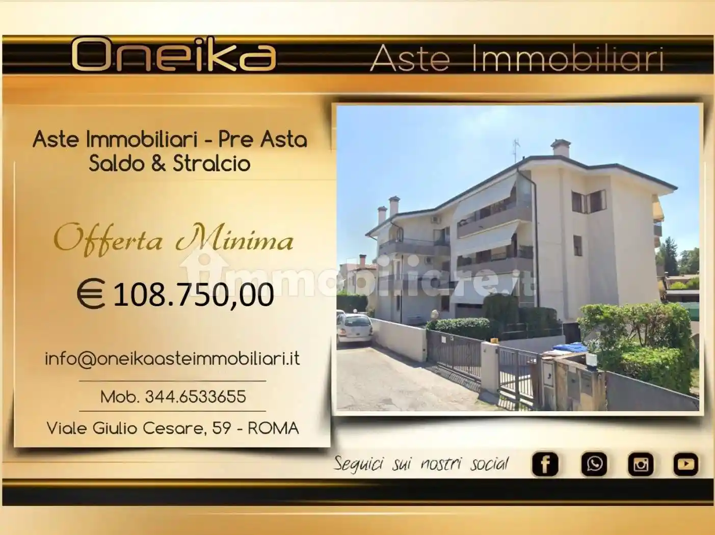 Appartamento in vendita a Carbonera