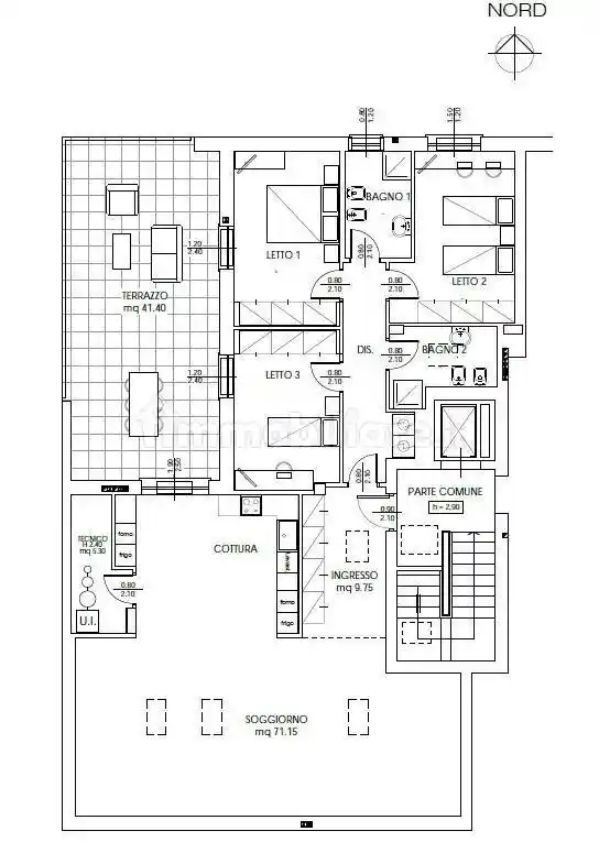 Attico - Mansarda in vendita a Limbiate