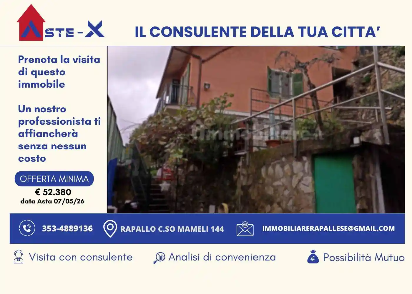 Appartamento in vendita a Zoagli