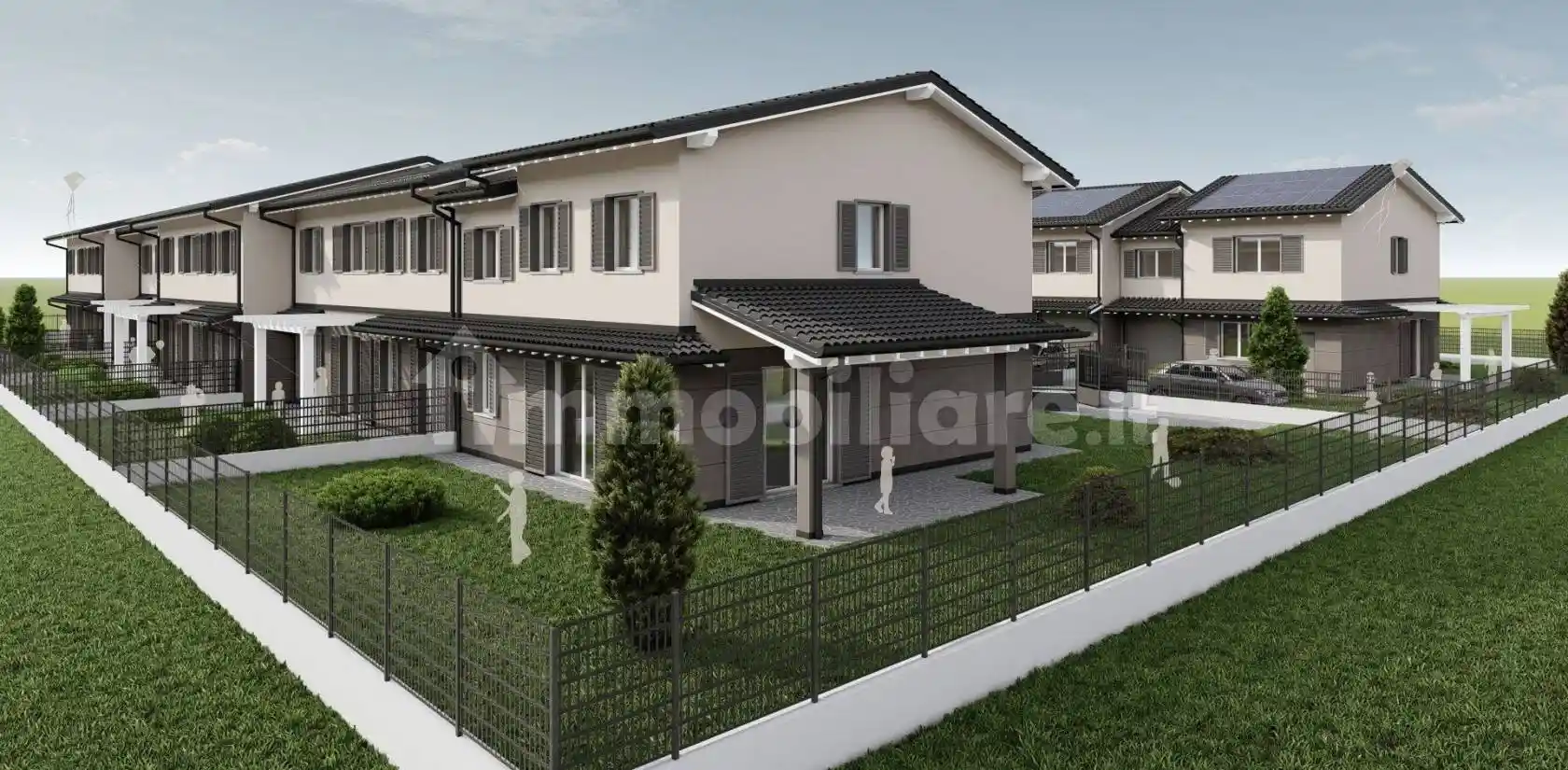 Villetta a schiera in vendita a Casirate d'Adda