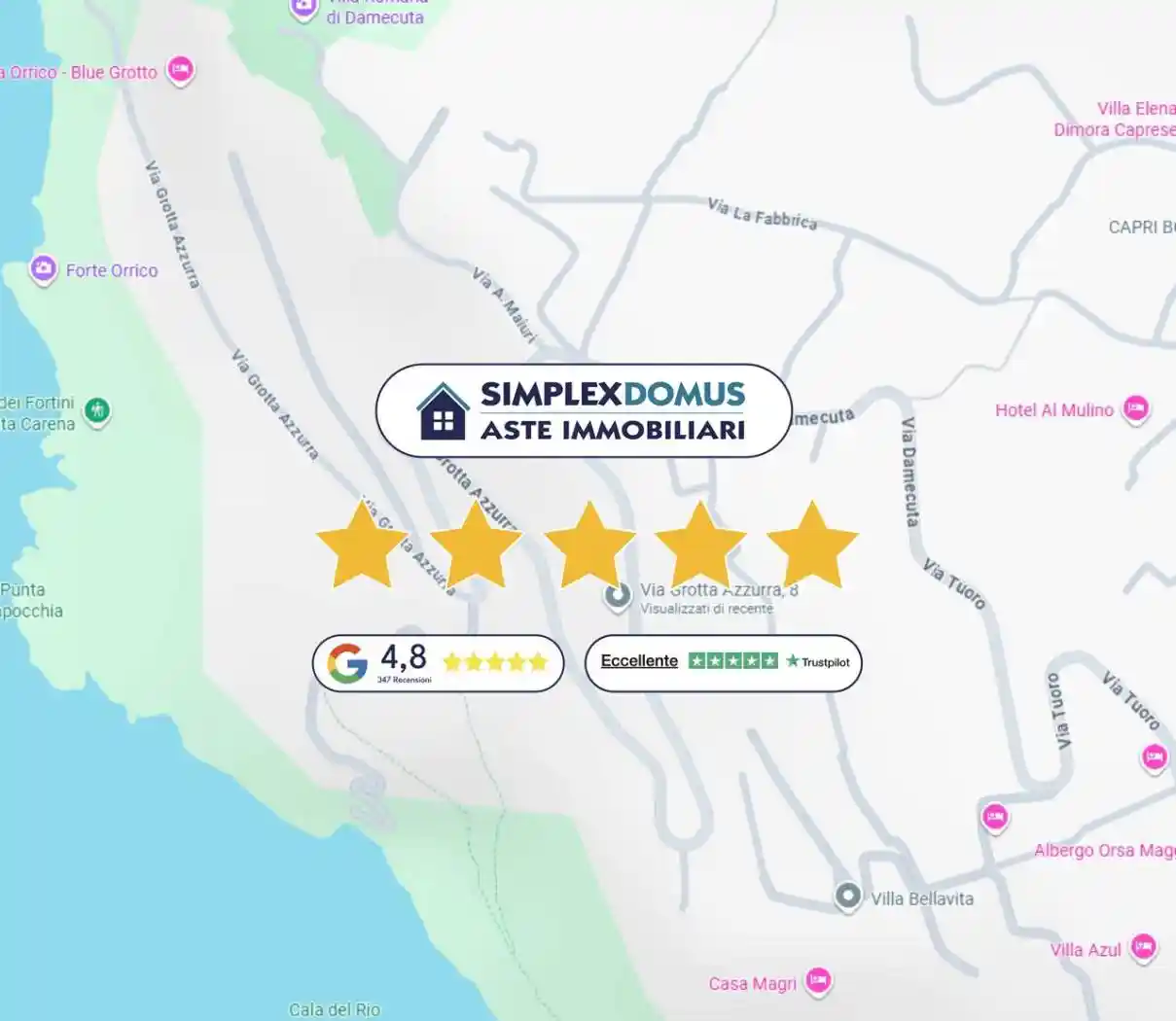 Villa in vendita a Anacapri