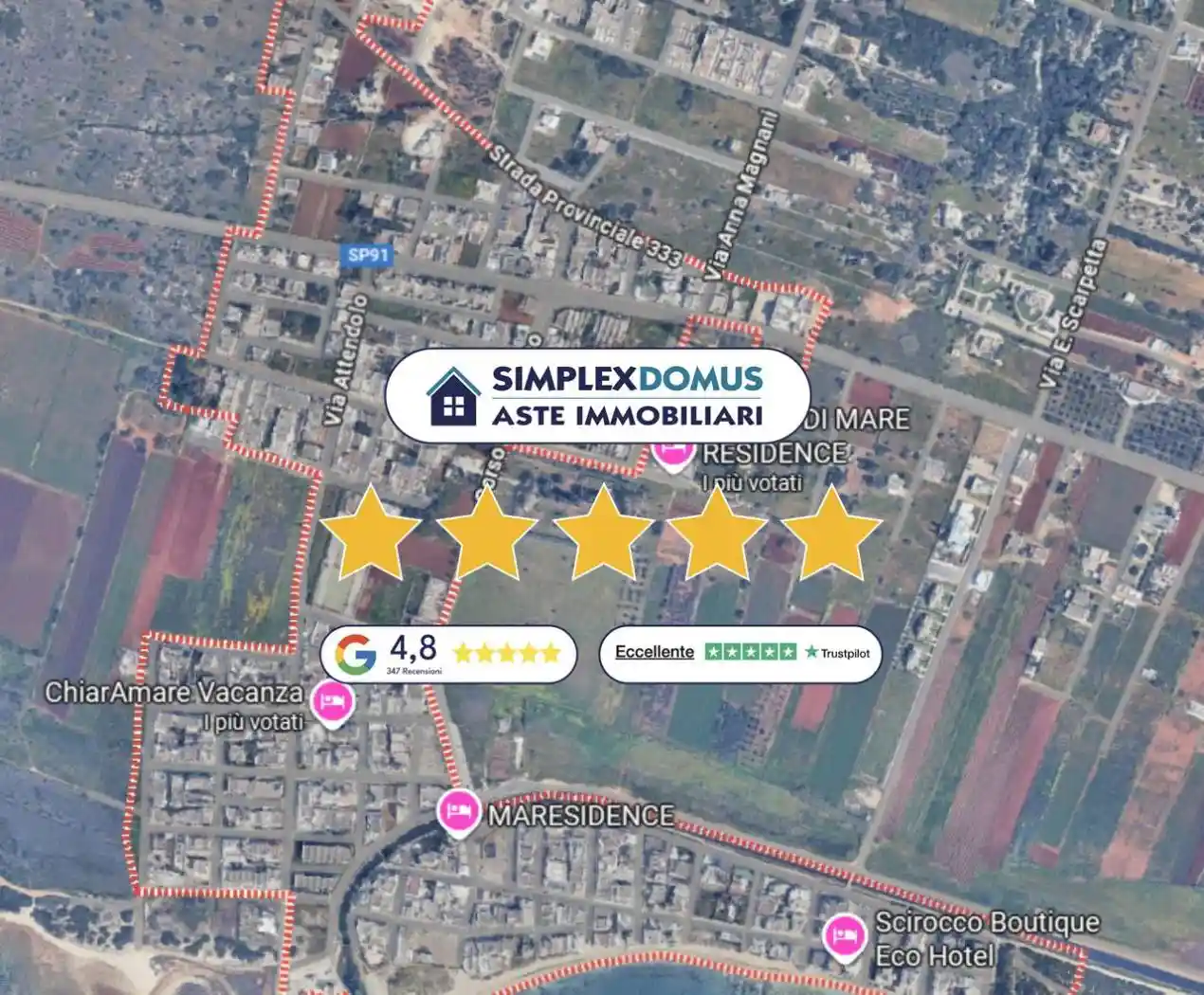 Villa in vendita a Salve