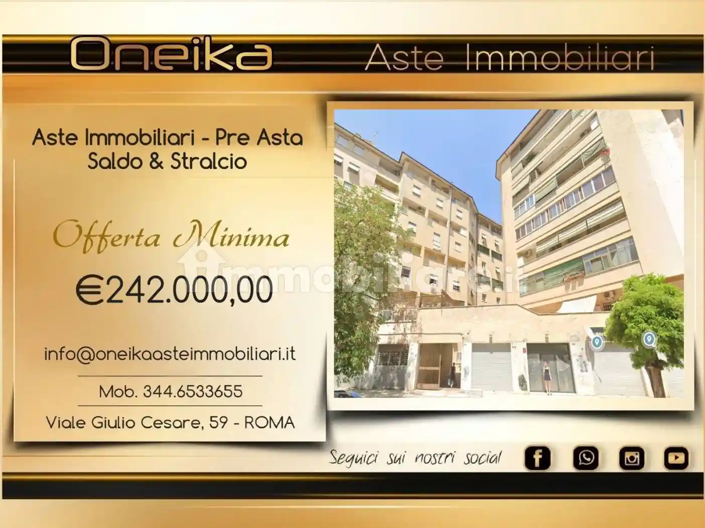 Appartamento in vendita a Roma