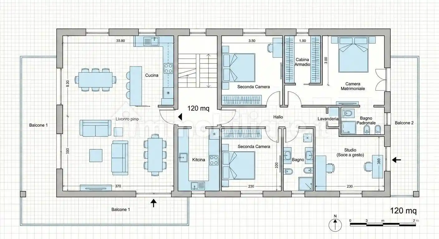 Appartamento in affitto a Roma