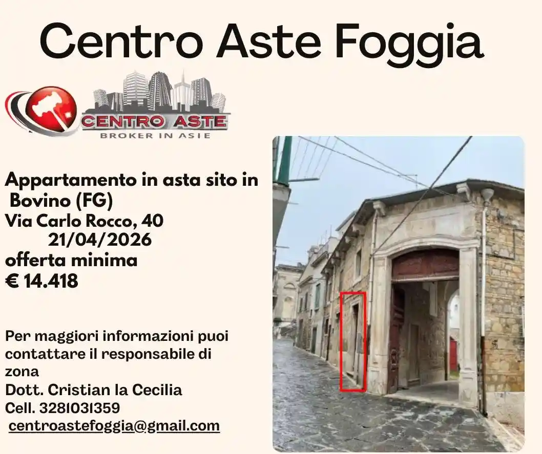 Appartamento in vendita a Bovino