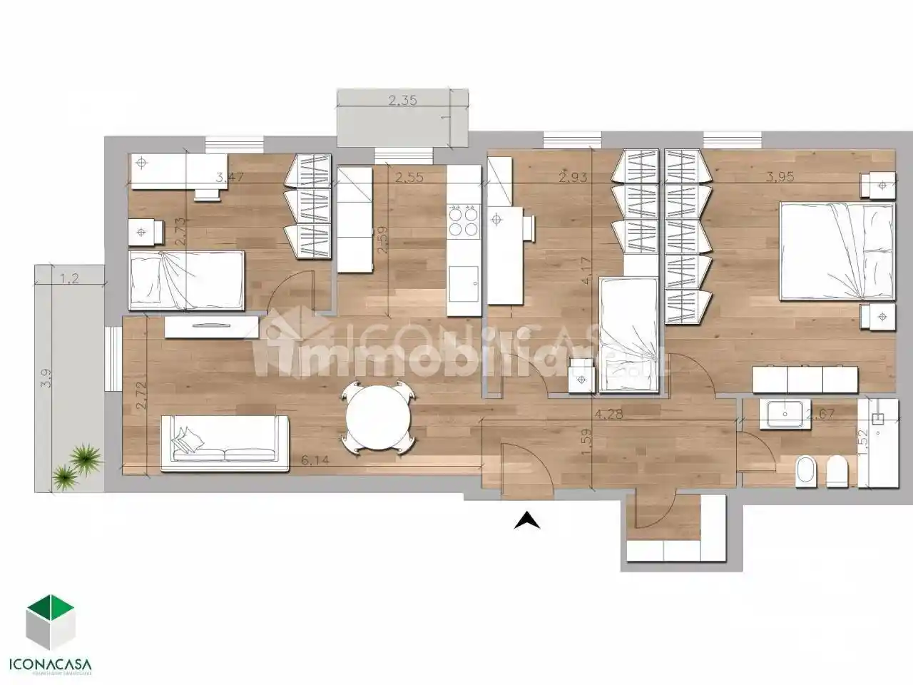 Appartamento in vendita a Ciampino