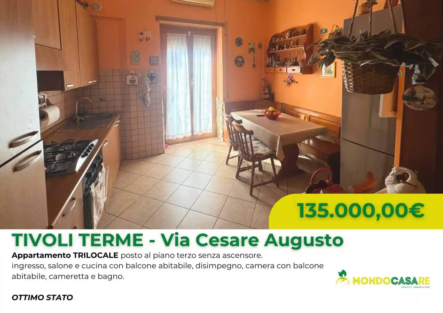 Appartamento in vendita a Tivoli