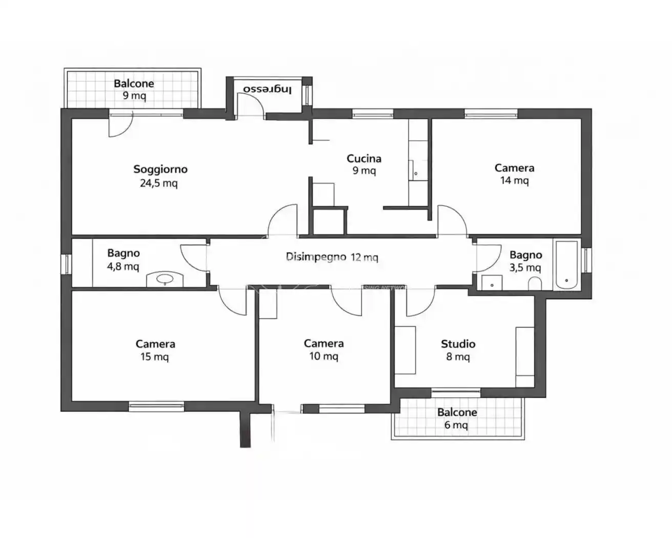 Appartamento in vendita a Milano