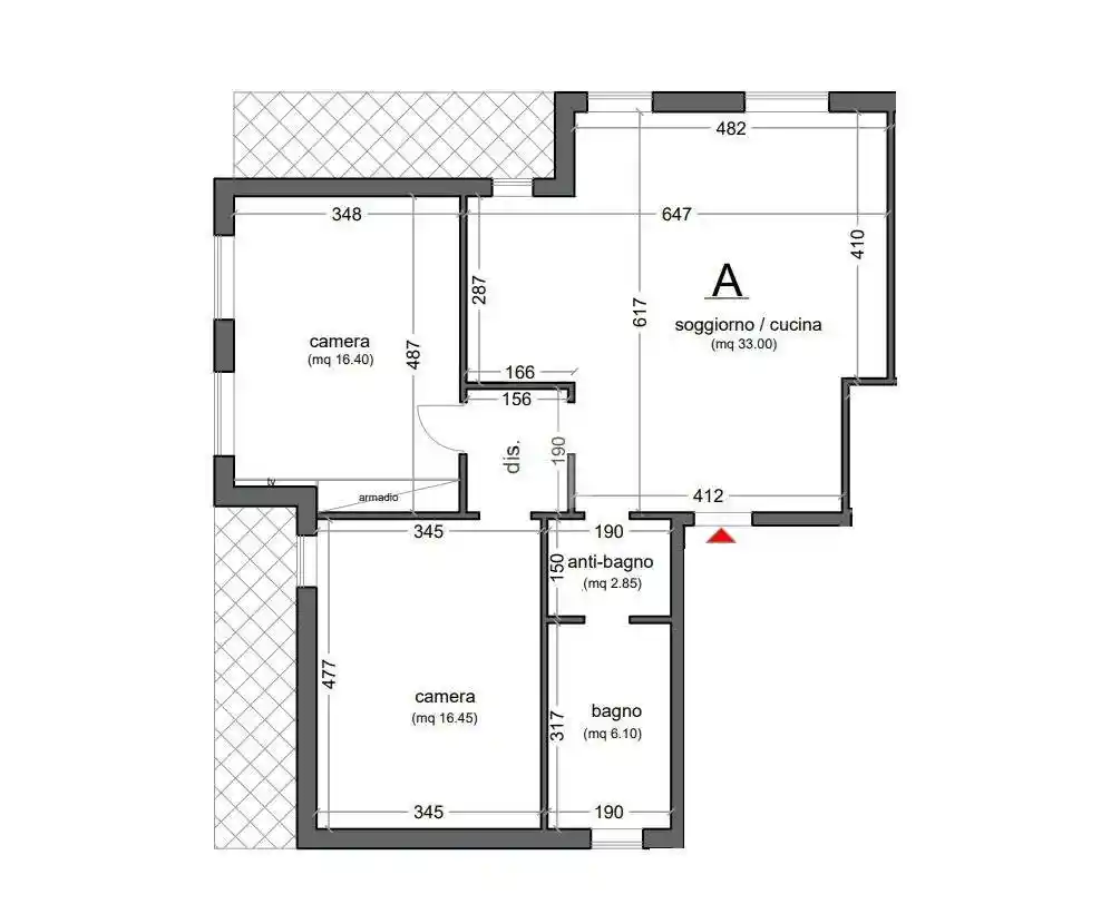 Appartamento in vendita a Garbagnate Milanese