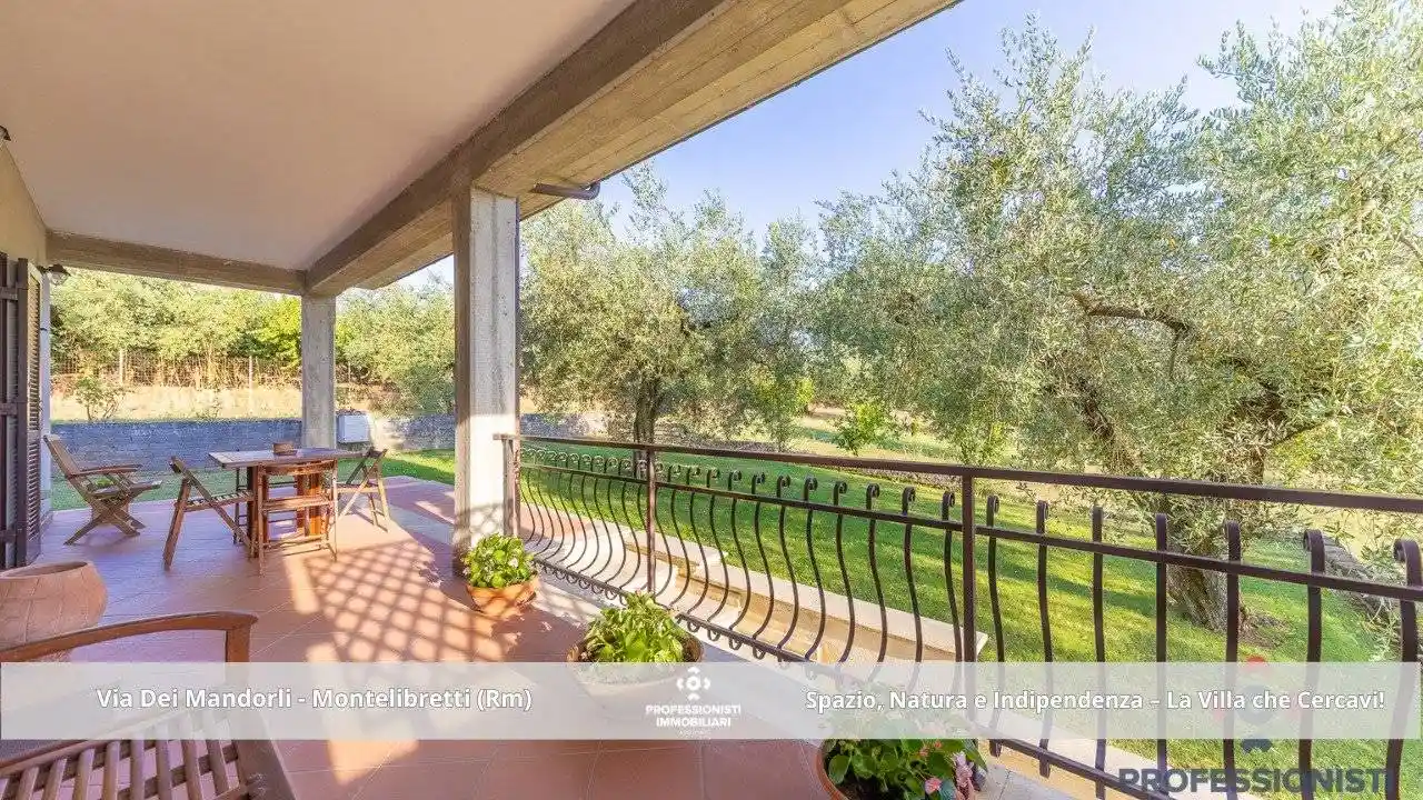 Villa in vendita a Montelibretti