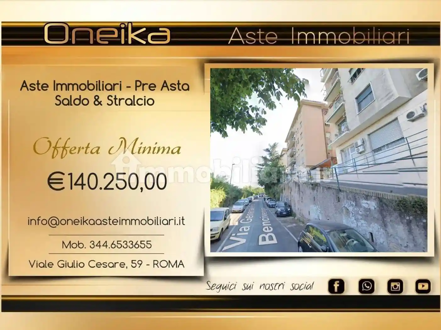 Appartamento in vendita a Roma