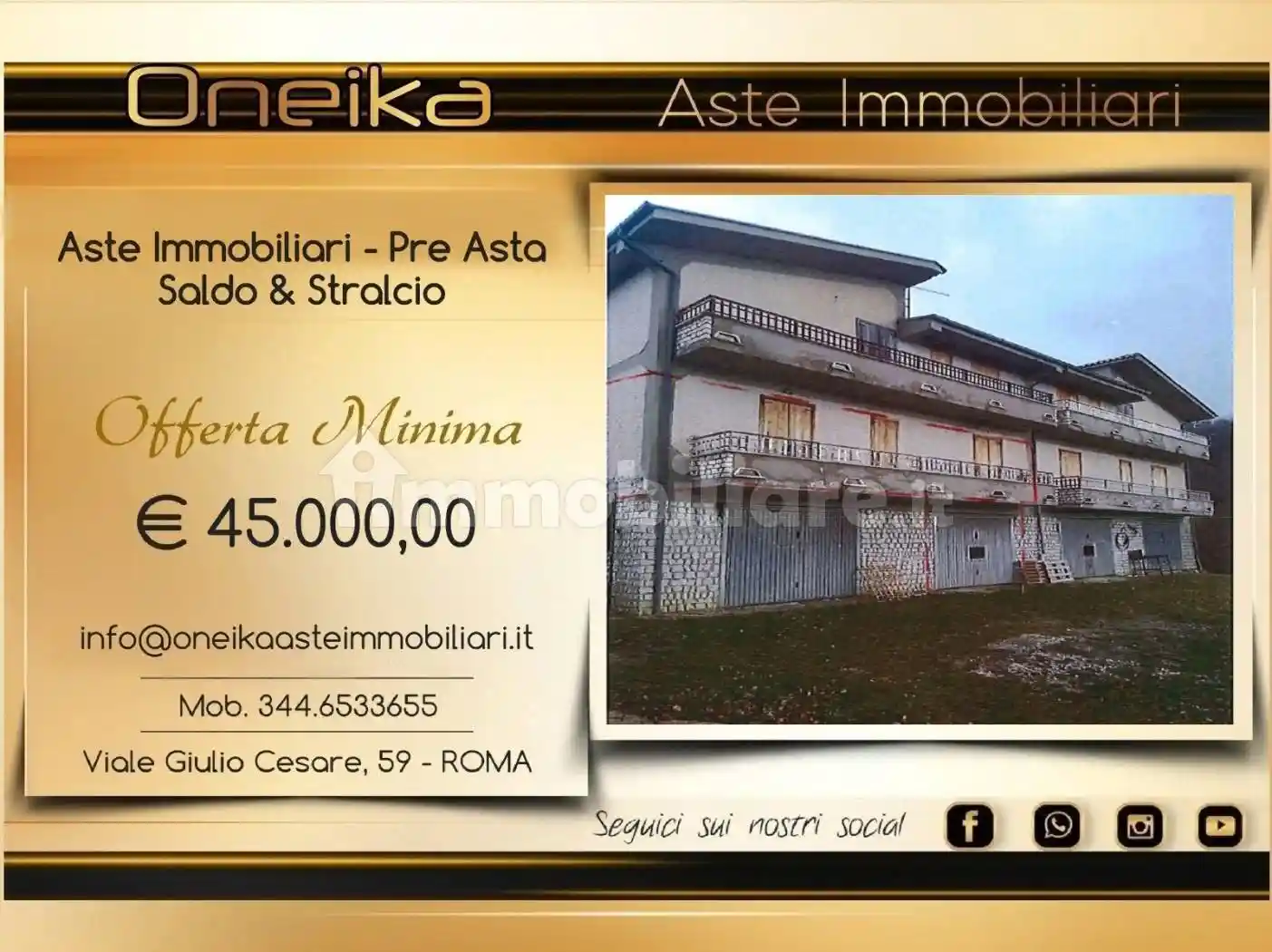 Appartamento in vendita a Pescorocchiano