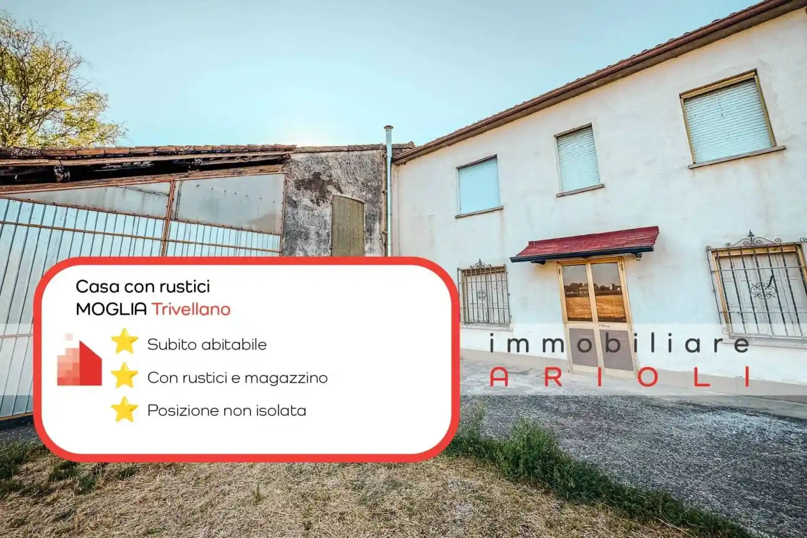 Casa indipendente in vendita a Moglia