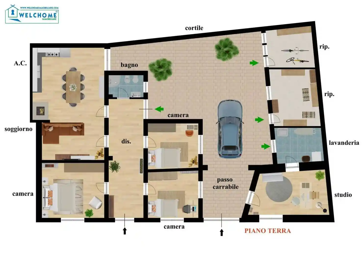 Villa in vendita a Quartucciu