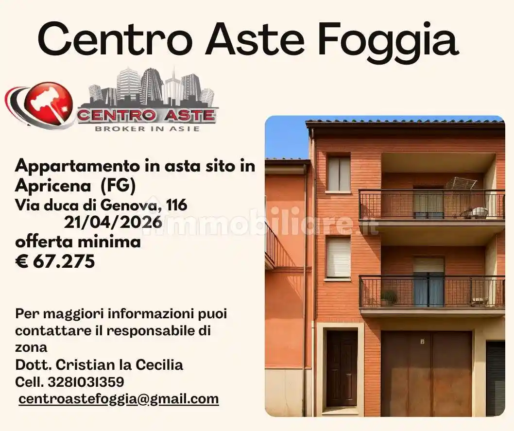 Appartamento in vendita a Apricena