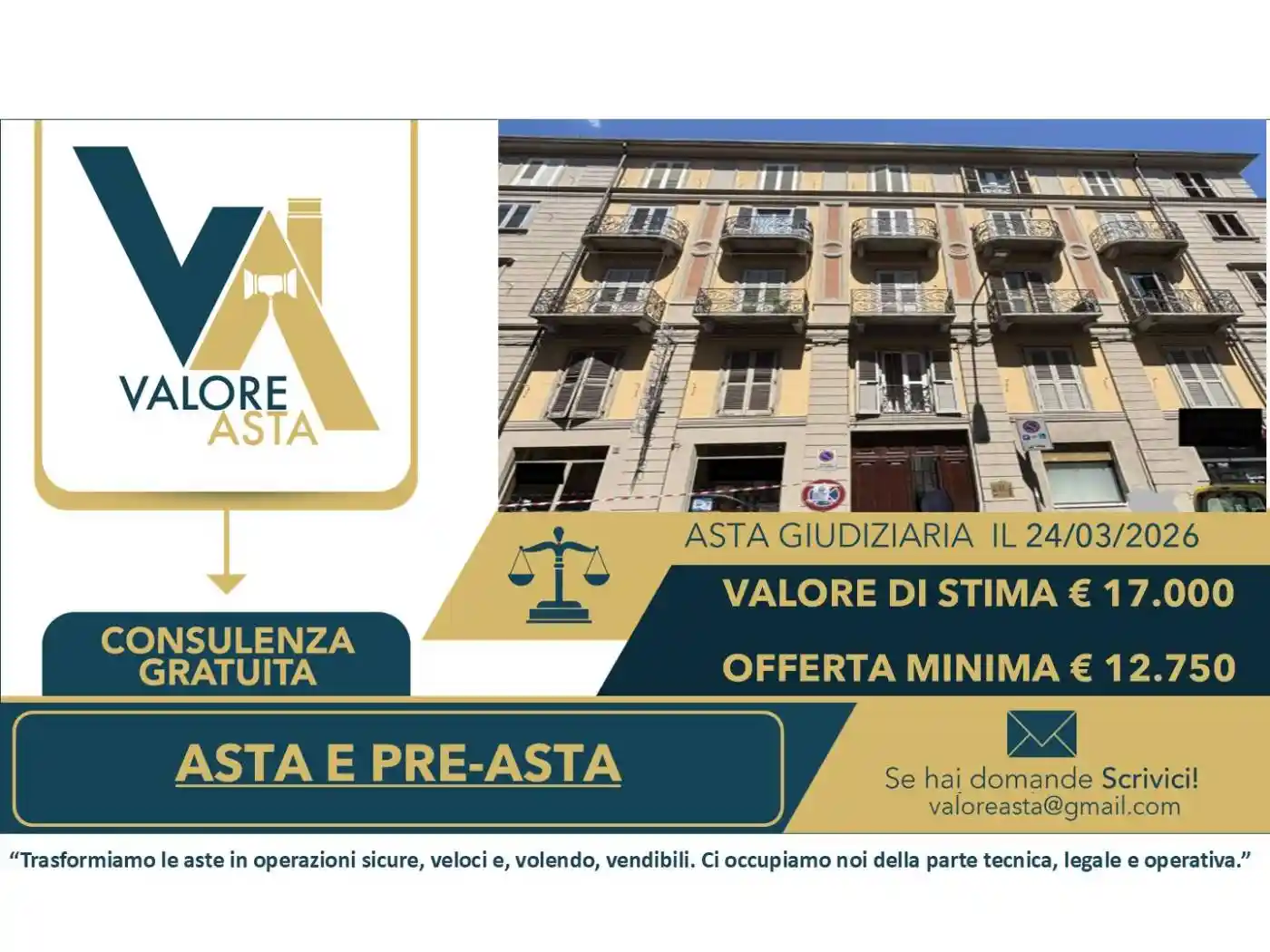 Appartamento in vendita a Torino