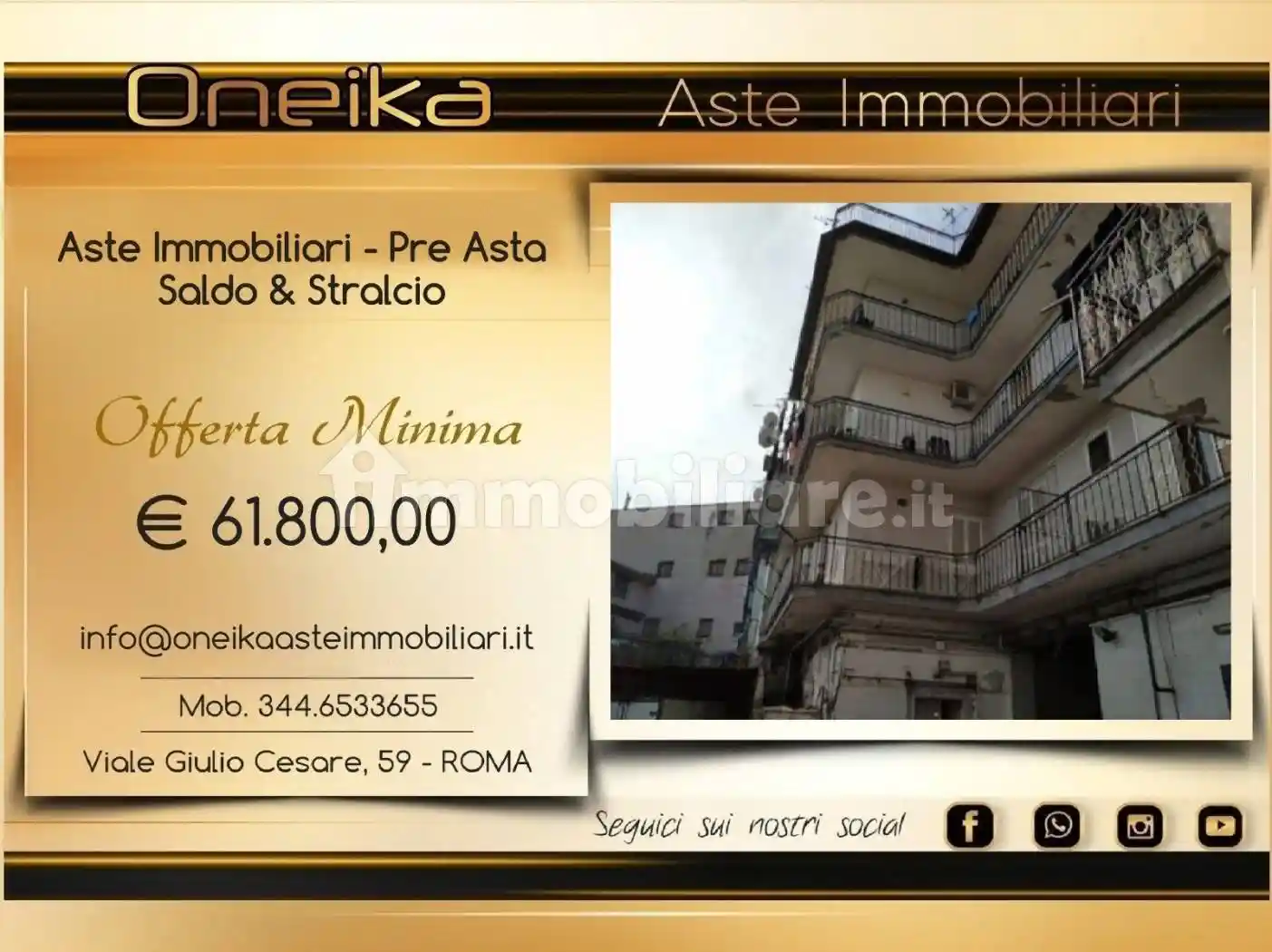 Appartamento in vendita a Casoria