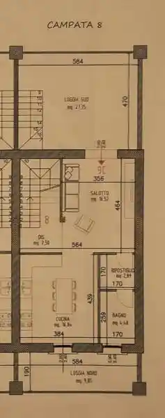 Villetta a schiera in vendita a Izano