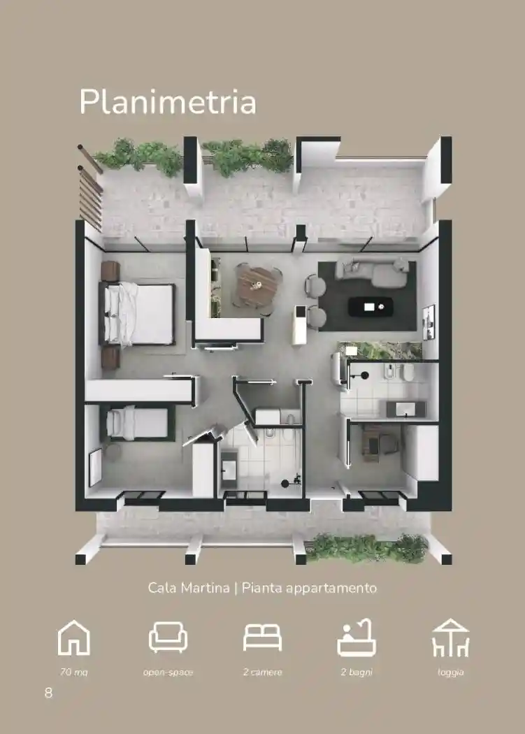 Appartamento in vendita a Scarlino