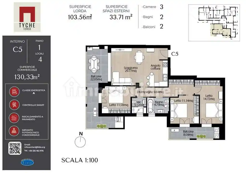 Appartamento in vendita a Pescara