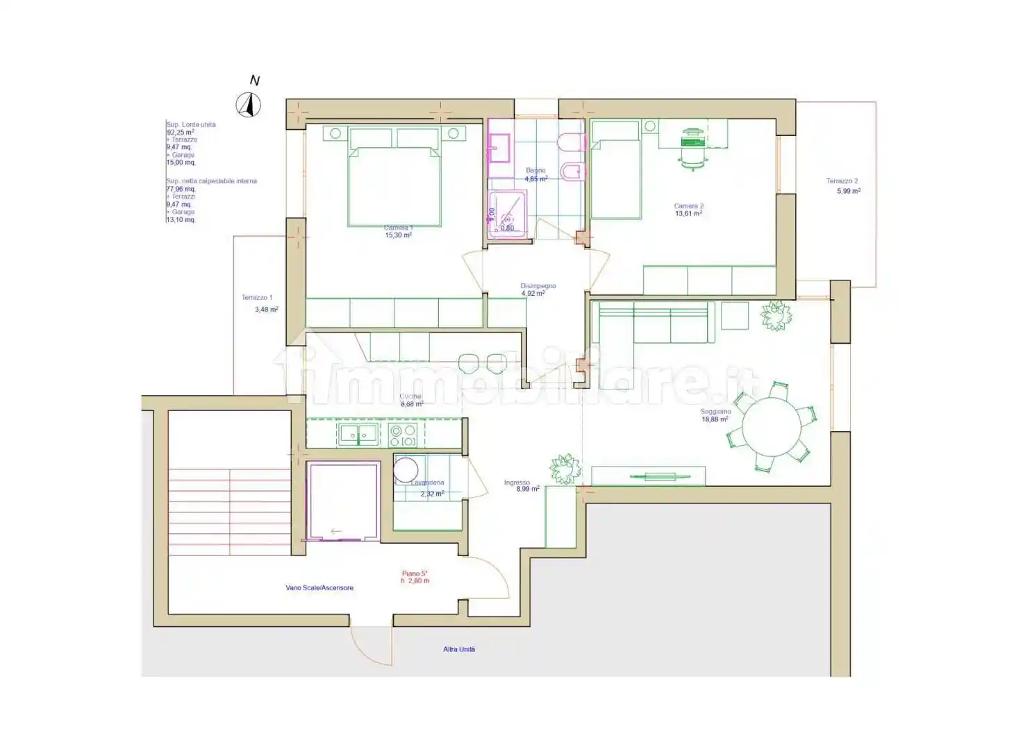Appartamento in vendita a Treviso
