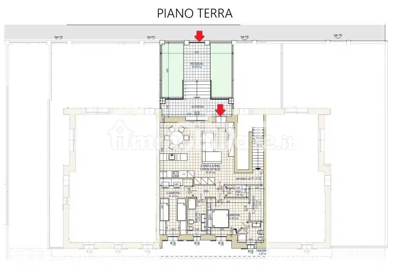 Appartamento in vendita a Montevarchi