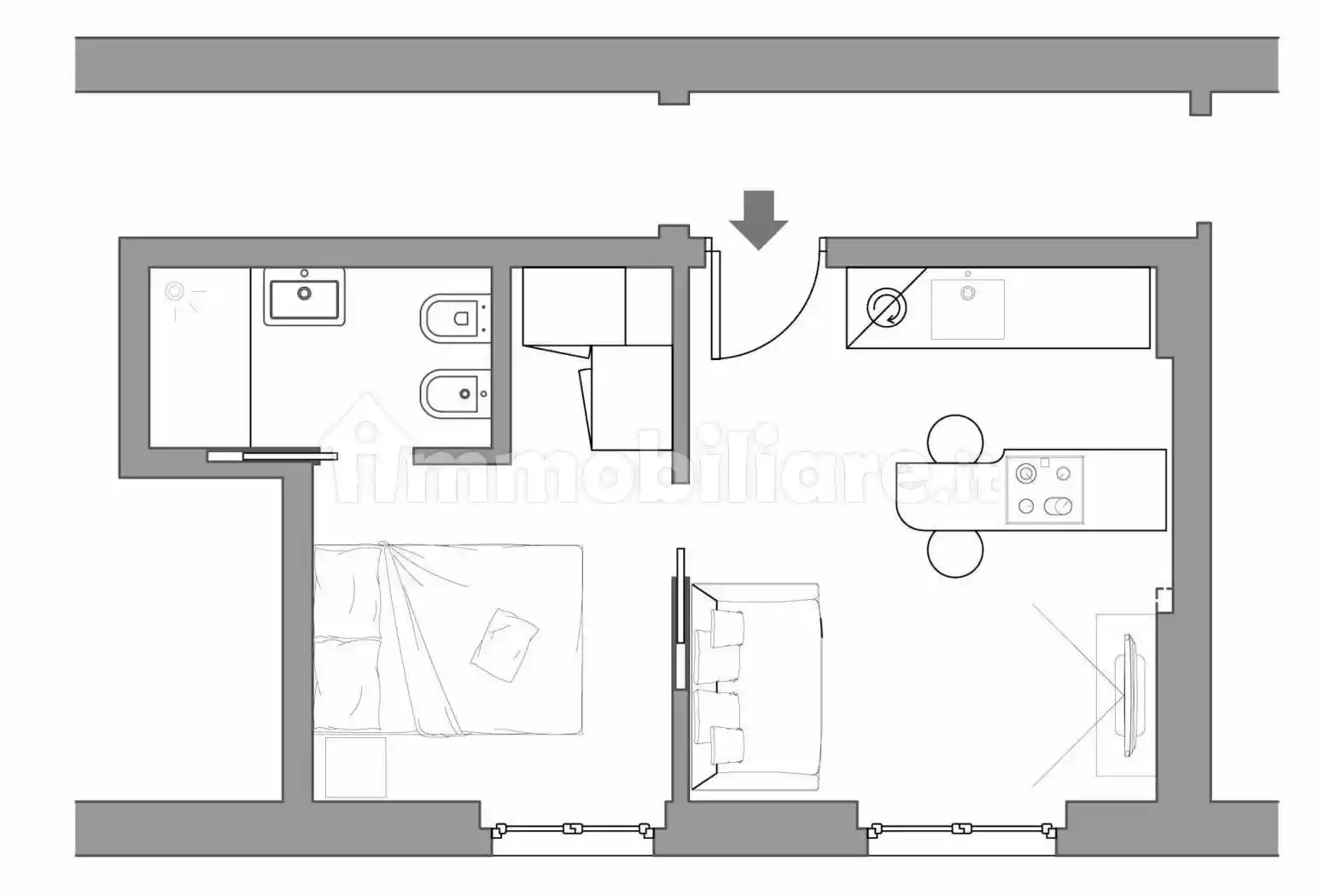 Casa indipendente in affitto a Milano