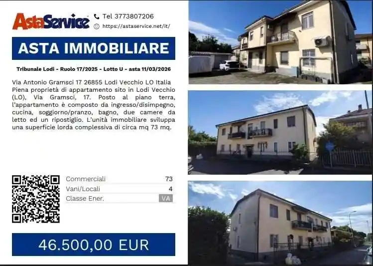 Appartamento in vendita a Lodi Vecchio