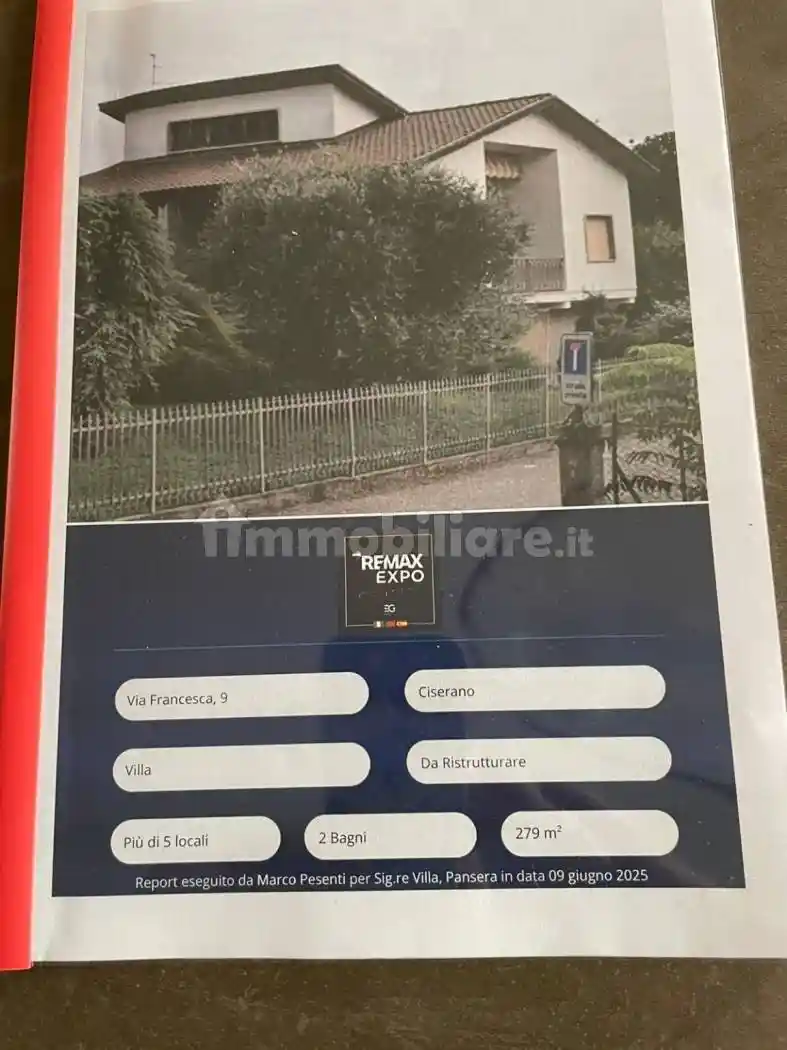 Villa in vendita a Ciserano