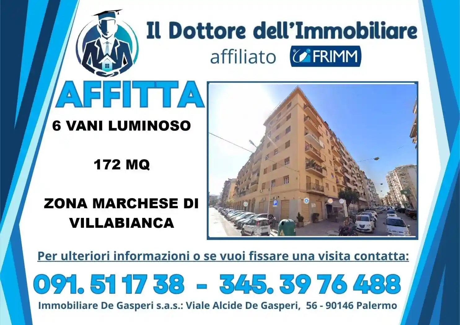 Appartamento in affitto a Palermo
