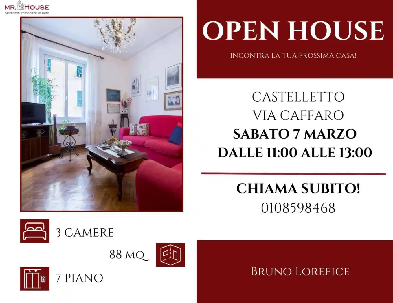 Appartamento in vendita a Genova