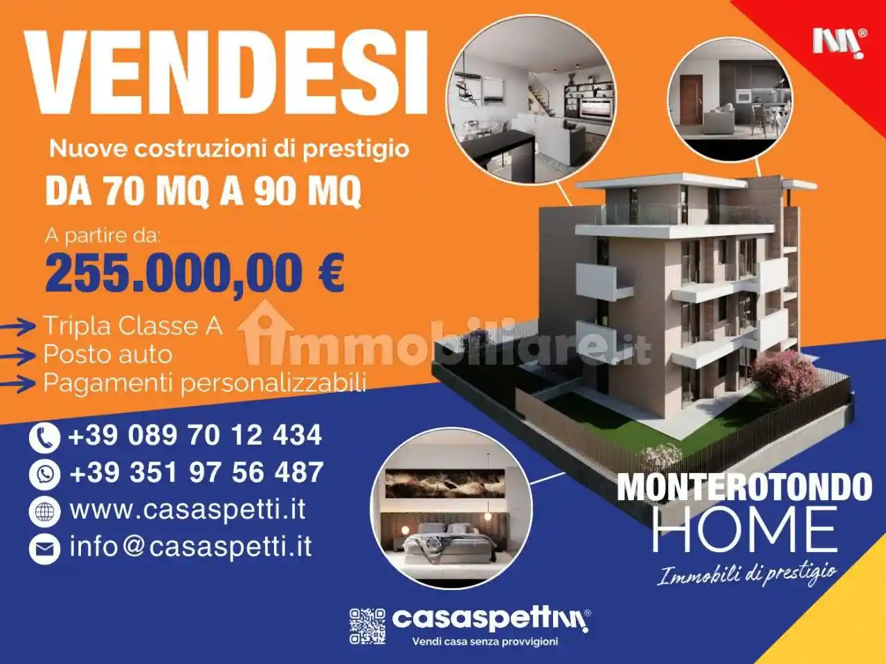 Appartamento in vendita a Monterotondo