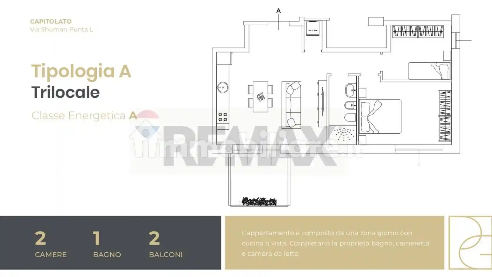 Appartamento in vendita a Bari