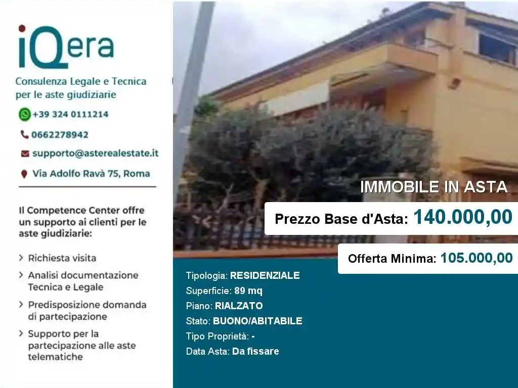 Appartamento in vendita a Roma