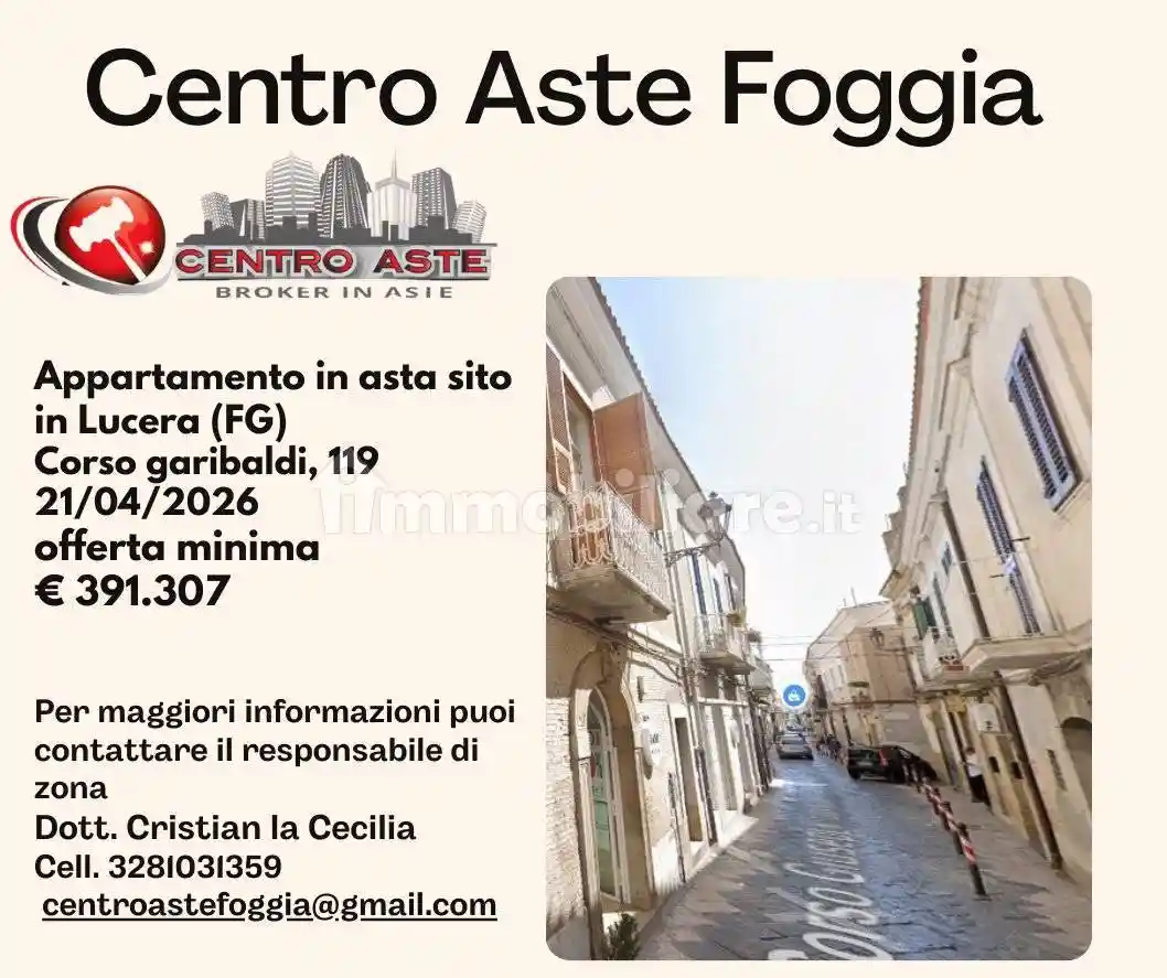 Appartamento in vendita a Lucera