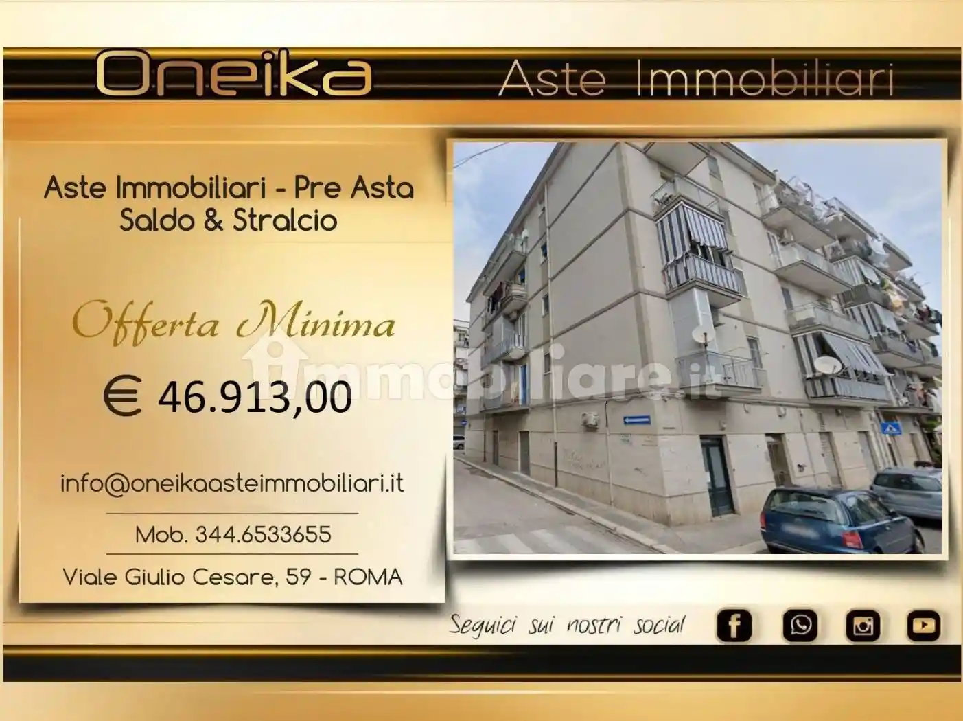 Appartamento in vendita a Trani