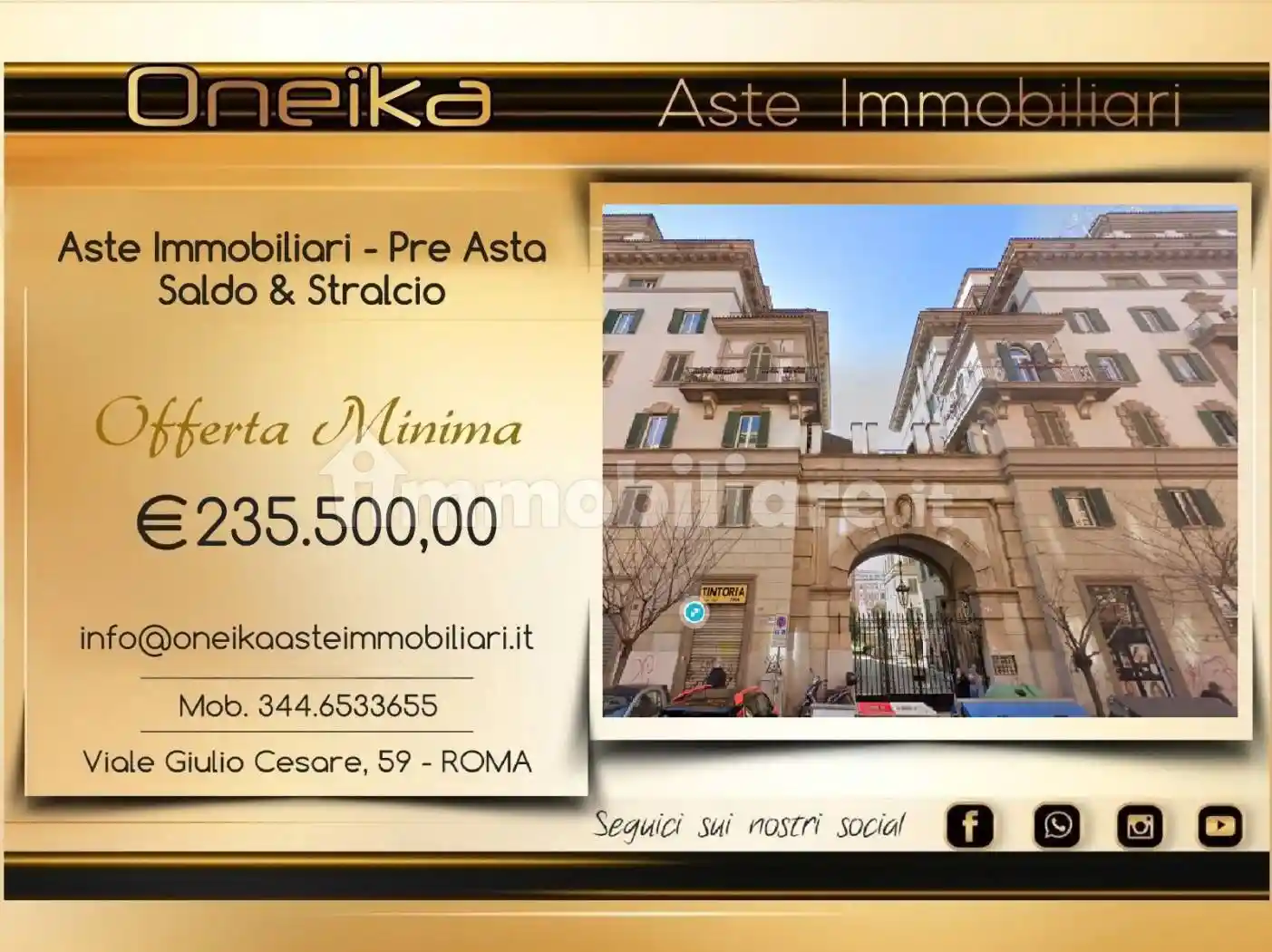 Appartamento in vendita a Roma